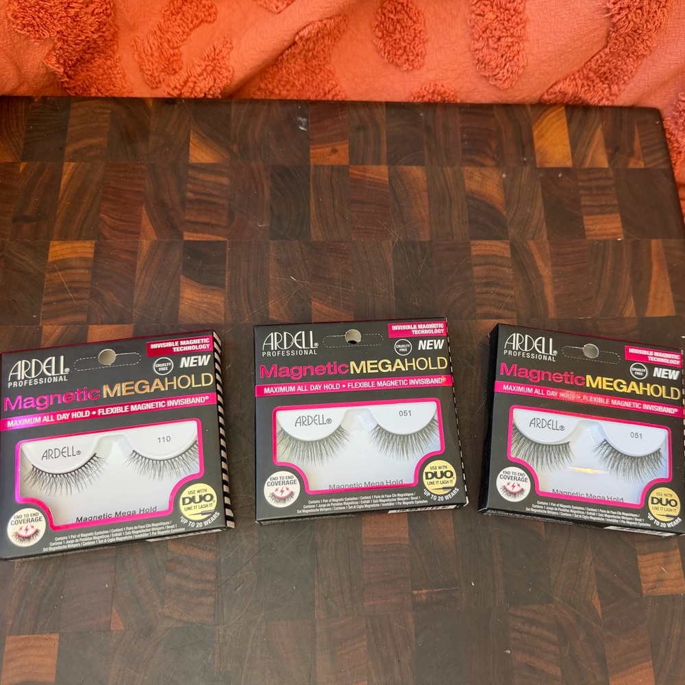 Ardell Magnetic Megahold Lashes Trio Pack